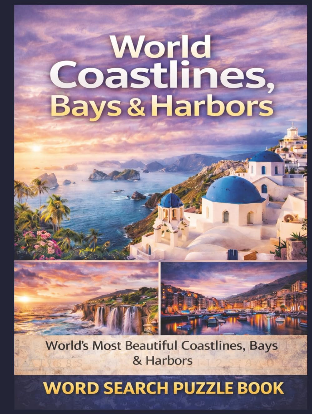 World Coastlines, Bays & Harbors Word Search Puzzle Book: World's Most Beautiful Coastlines, Bays, & Harbors. A Word Search Puzzle Book (Travel & Discovery)