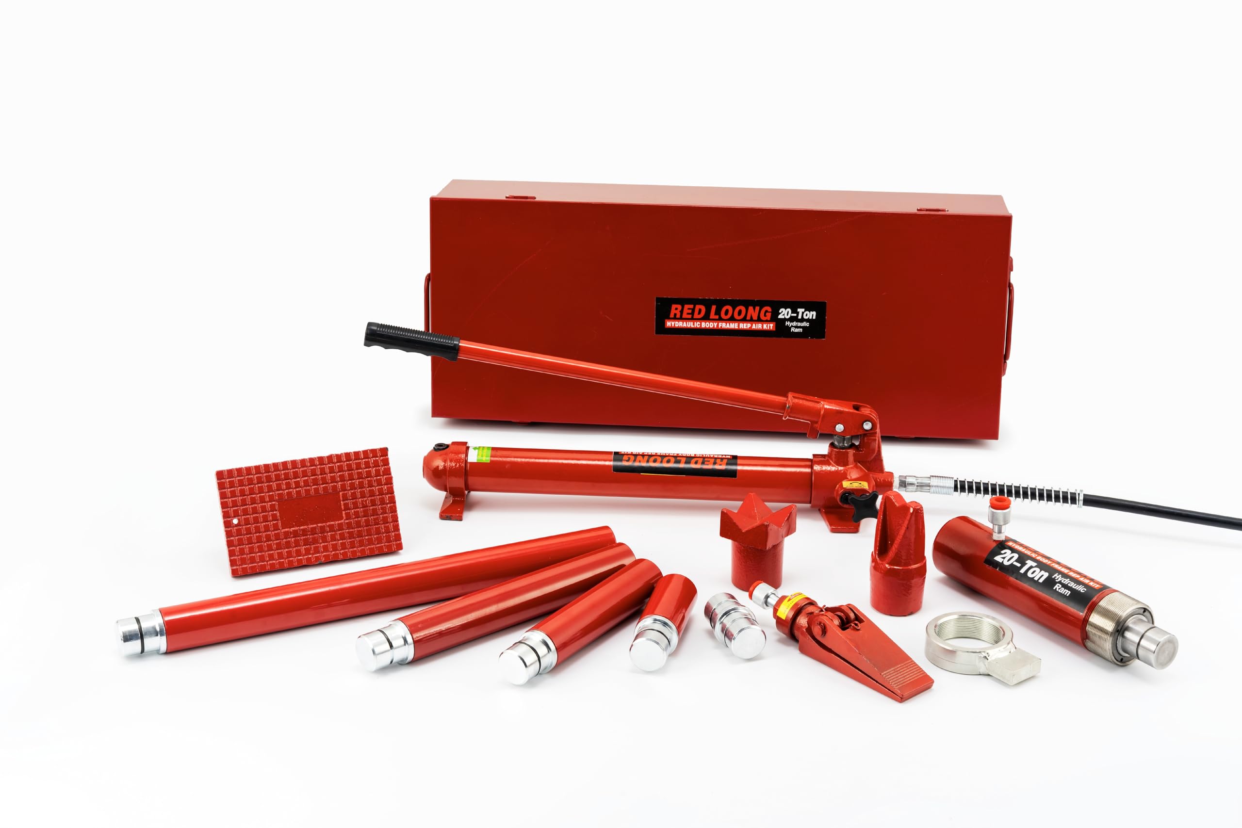 20 Ton Porta Power Hydraulic Jack, Upgraded Hydraulic Combined Multifunctional Jack for car Repairs,Auto Body Frame Repair Kit