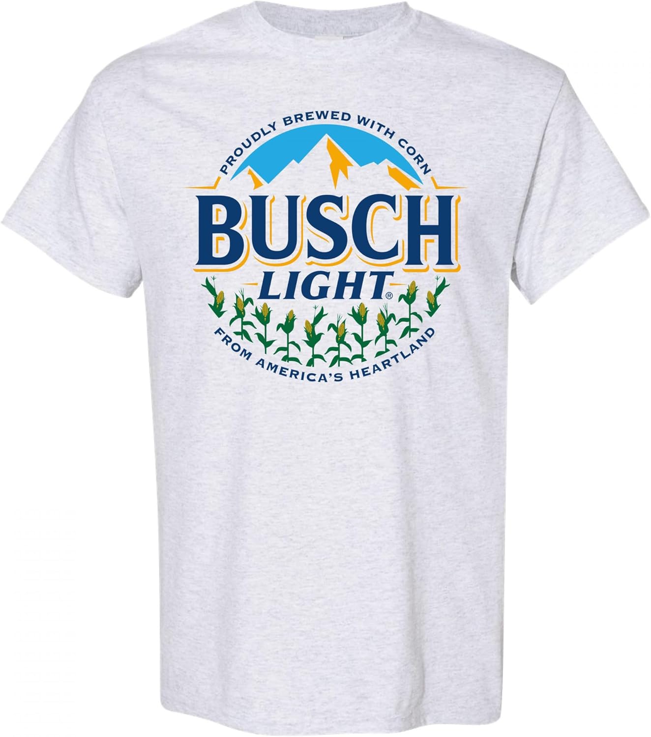Brew City Busch Light Corn Logo T-Shirt