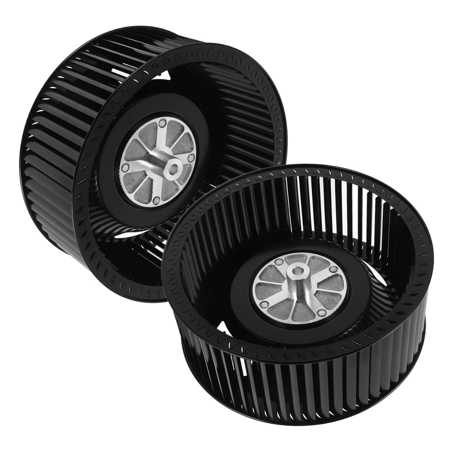 Generic 2pcs Exhaust Fan Replacement Wheel Filter for Kitchen Range Hood Compatible Various Models Easy Install Construction Efficient Blower Wheel Assembly