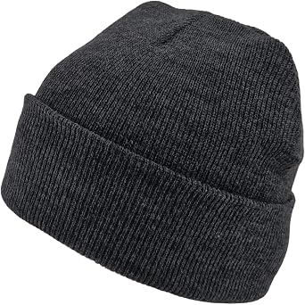 Beanie Hat Plain Soft Comfortable Casual for Men Women Warm Knitted Winter Woolly Skully Ski Headwear Stretchy Thermal Unisex Cap Perfect for Daily Wear Outdoor Sports and Hiking