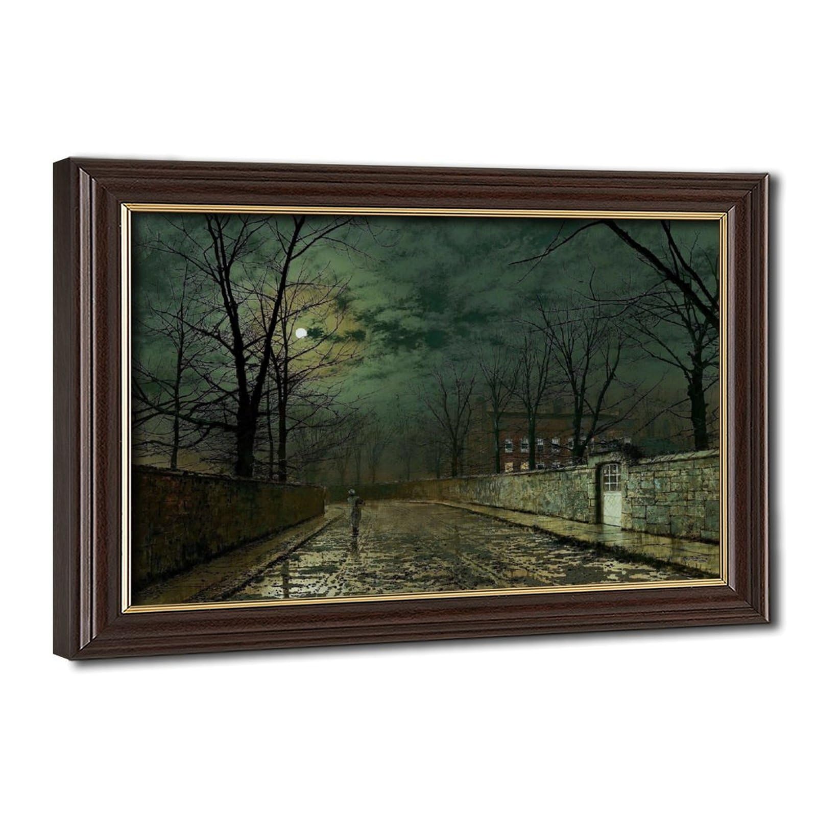 Cadre à suspendre Moonlight After A Rain Grimshaw poster déco murale - 8