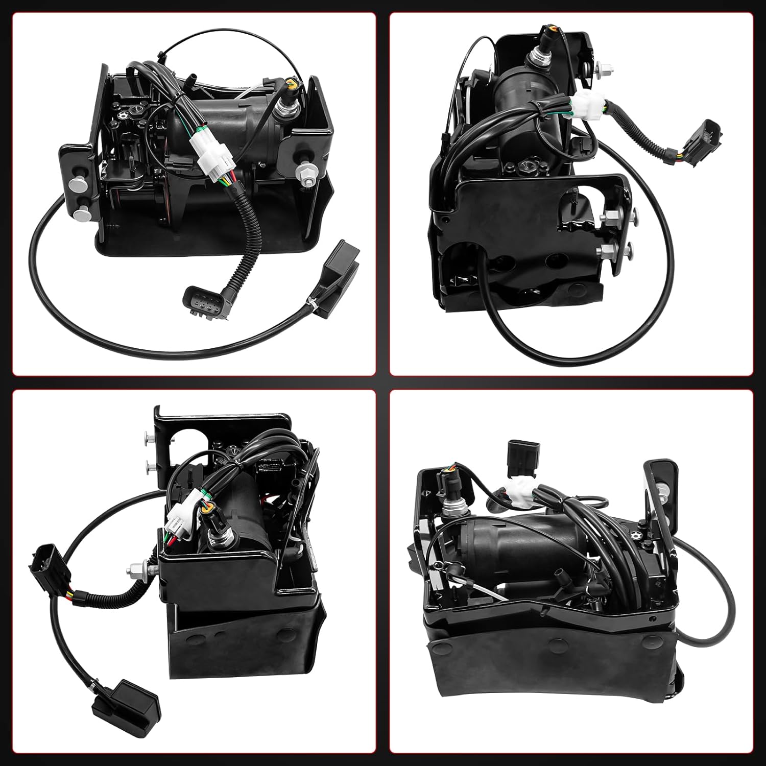 23316154 Air Ride Suspension Compressor Pump Fit for Cadillac Escalade ESV, for Chevy Suburban Tahoe, for GMC Yukon XL 2015-2020, OE Replace 22797525, 23282712, 23232591