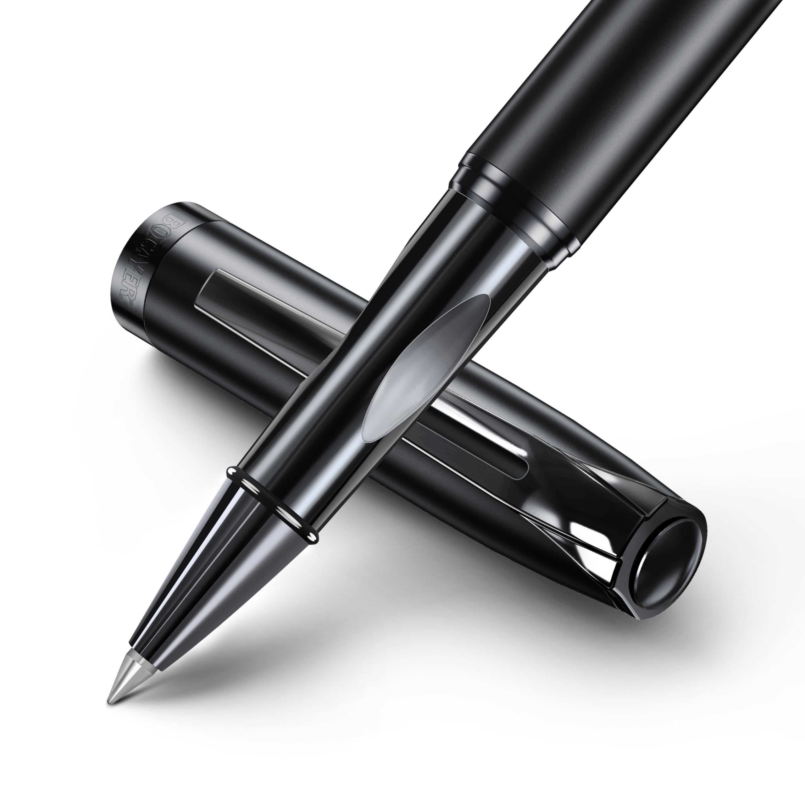 samurai Rollerball Liquid Ink Pen Set Luxury Executive Writing Pen for the Office Rollerball Pen Refillable Schmidt Refill