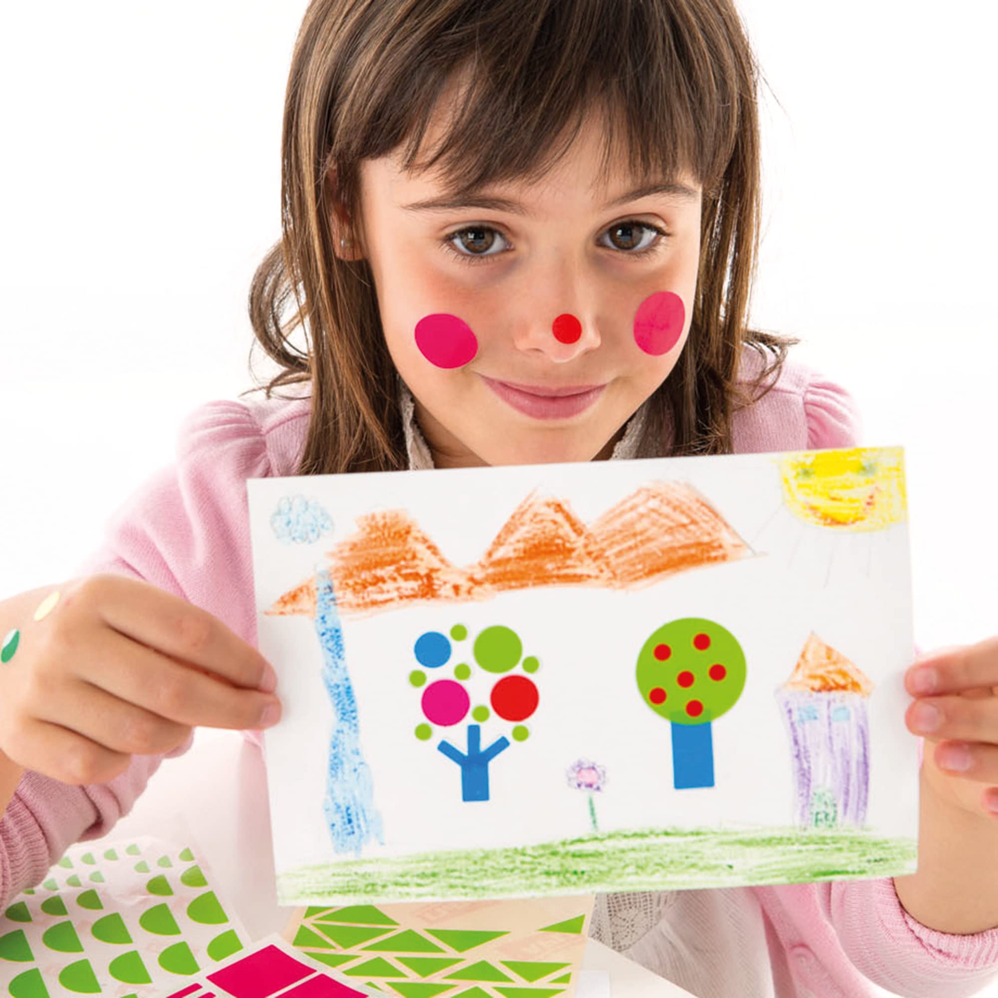 Apli 727959 Various Shape Sticker (Pack of 12 Sheets)