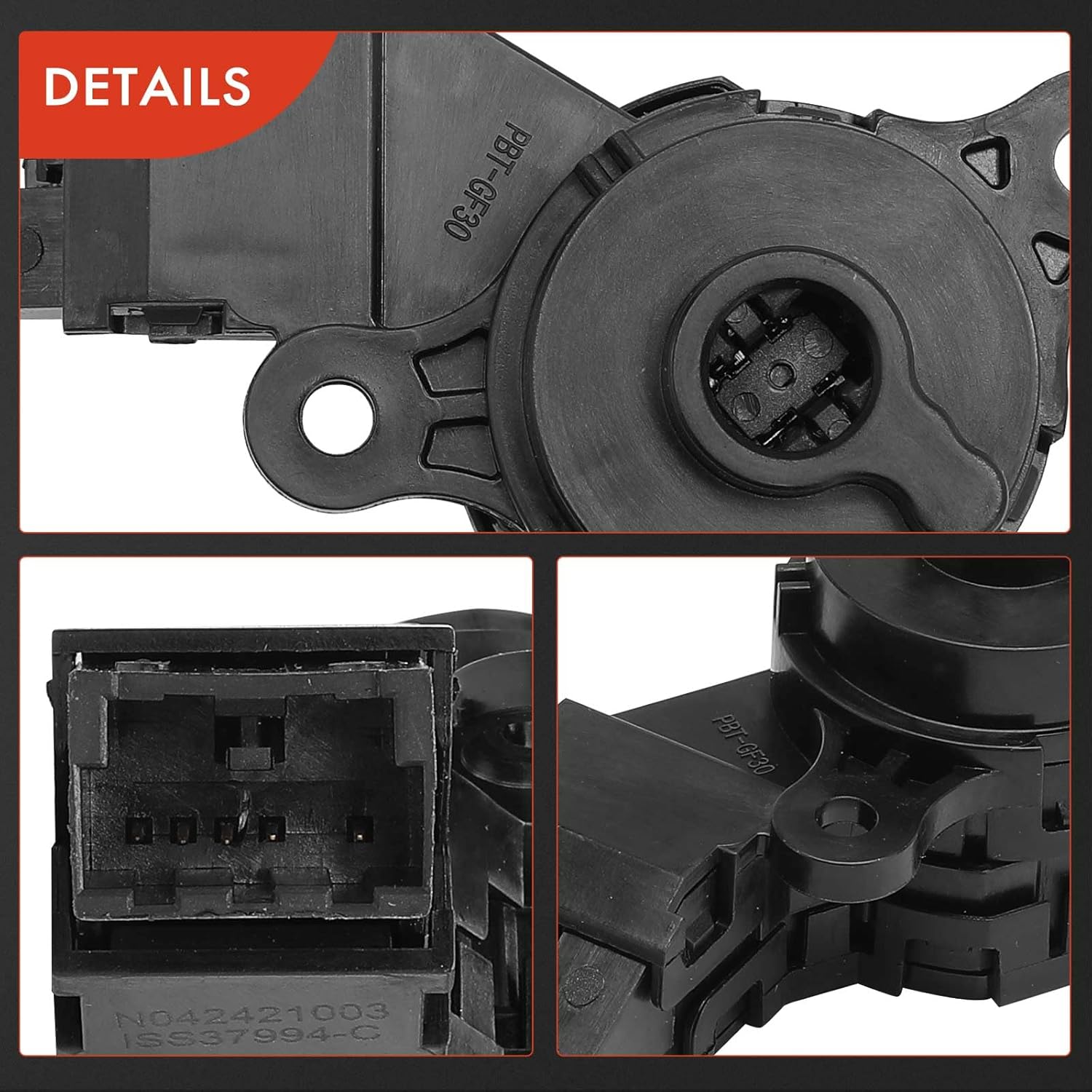 A-Premium Ignition Starter Switch Compatible with Buick & Chevrolet Vehicles - Encore 2015-2017, Sonic 2015-2017, Trax 2014-2019, Spark 2016-2020, Spark EV 2016-5 Blades