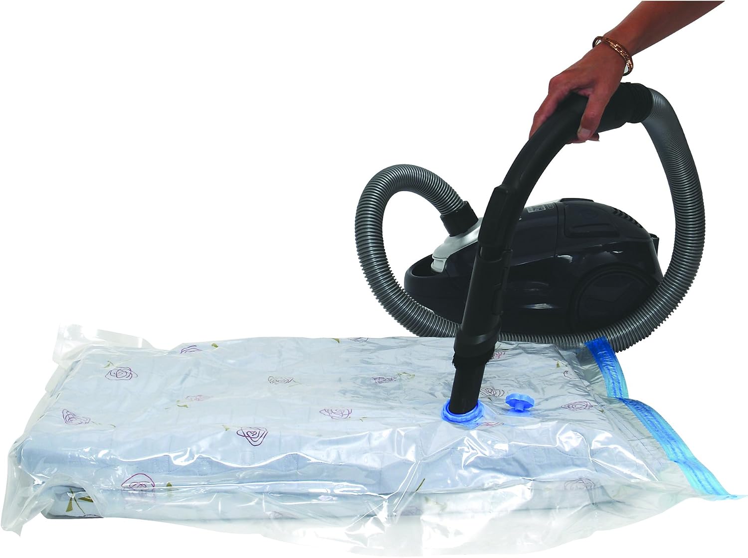 MSV Rose Vacuum Cover Perfumed, Transparent, 80 x 110 cm