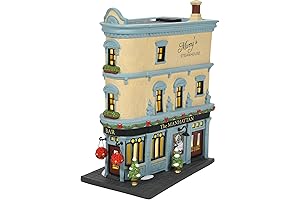 Dept 56 Christmas In The City Village The Manhattan Lit Building 8.35 Inch