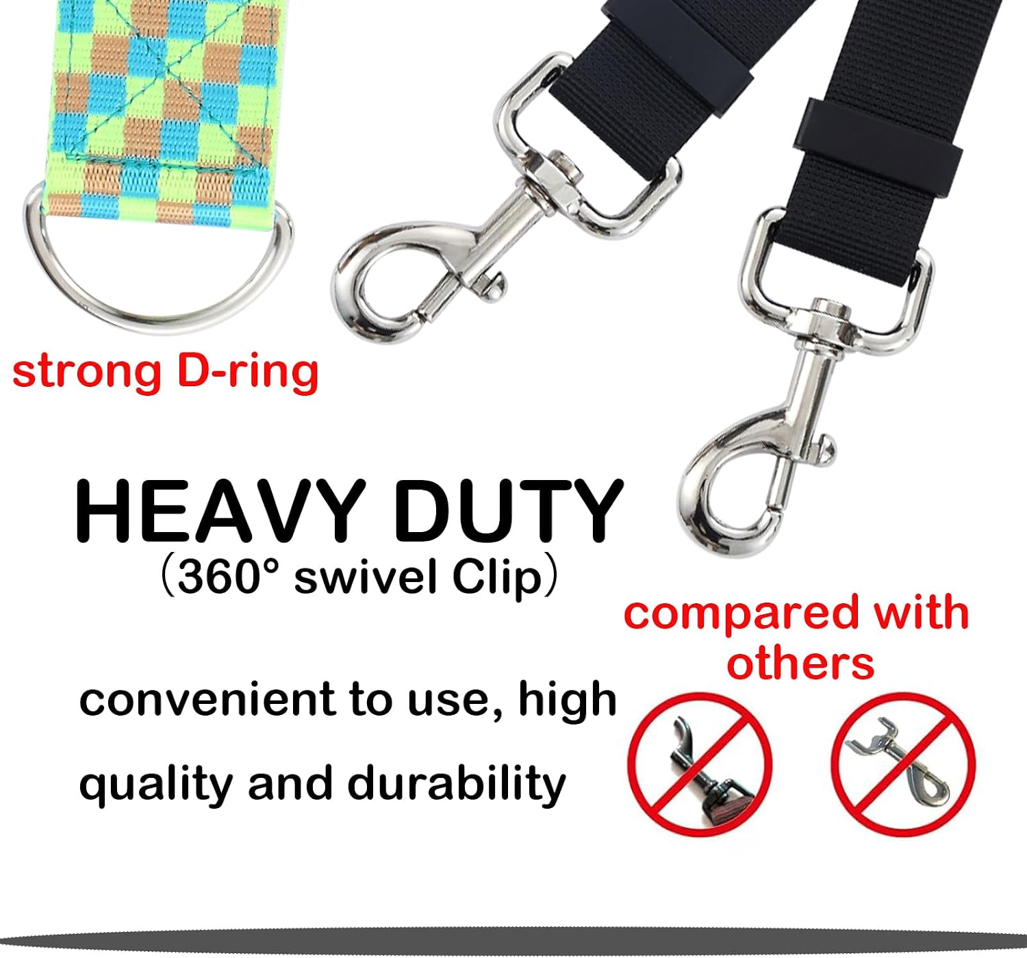 Dog Grooming Arm Accessories Dogs Groom Belly Straps with Adjustable Connector 2" Wide Nylon Unique Pattern Pet Bath Loops Restraint Noose Dog Safety Belly Stand for Small Medium Large Pets image 3