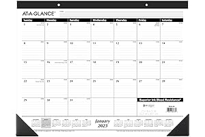 AT-A-GLANCE Giant Desk Calendar 2023
