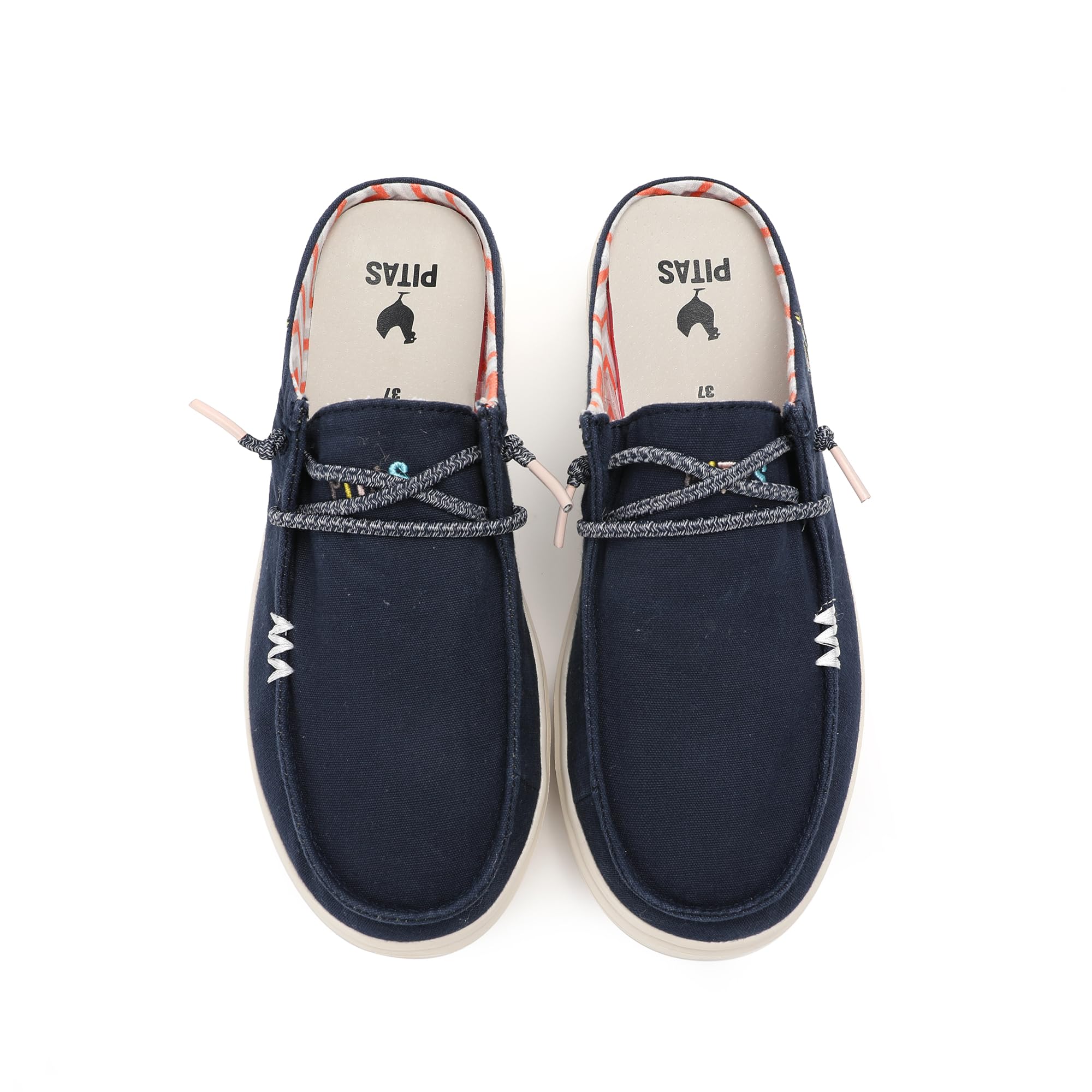 WALK IN PITAS | CAPARICA | Zoccoli Donna | Mocassini | Scarpe da Barca Estive | Sportive Uomo | Sneakers Casual | Scarpa da Vela | Calzatura Senza Lacci | Scarpe Walkinpitas