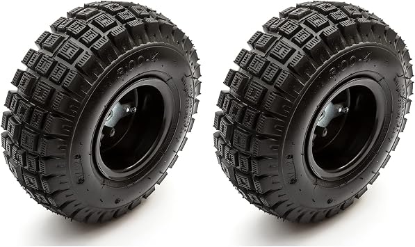 2x Mini Moto Quad Bike 47cc 49cc Rear Wheel Rim Tyre & Tube Minimoto ATV 3.00-4