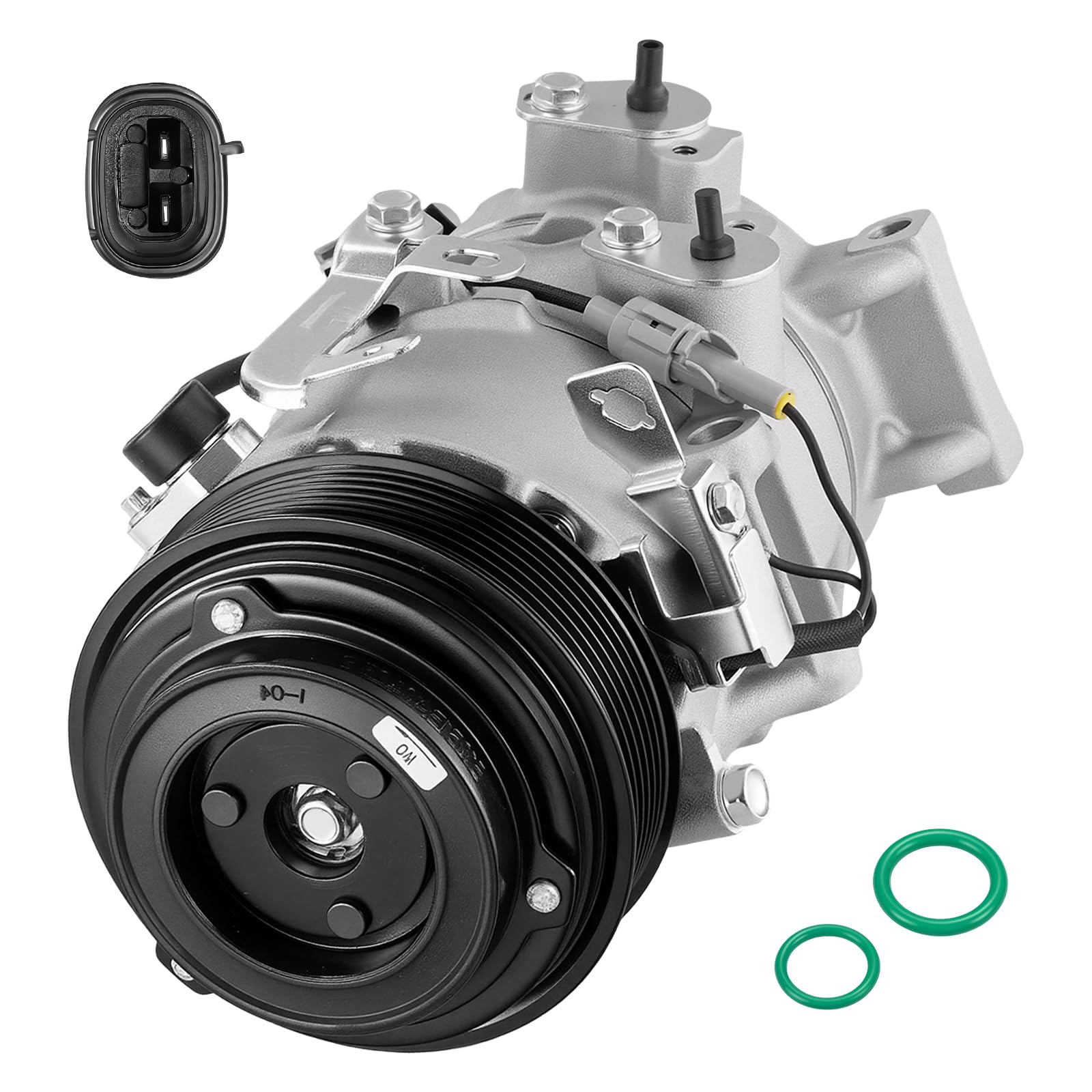 BDFHYK 98363 Air Conditioning A/C Compressor with Clutch Compatible with Toyota Avalon V6 3.5L 2008 2009 2010 2011 2012, Camry V6 3.5L 2007-2011