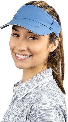 TrailHeads Visera solar para mujer Viseras recicladas para correr para mujer tenis, golf, softbol, verano Viseras de mujer