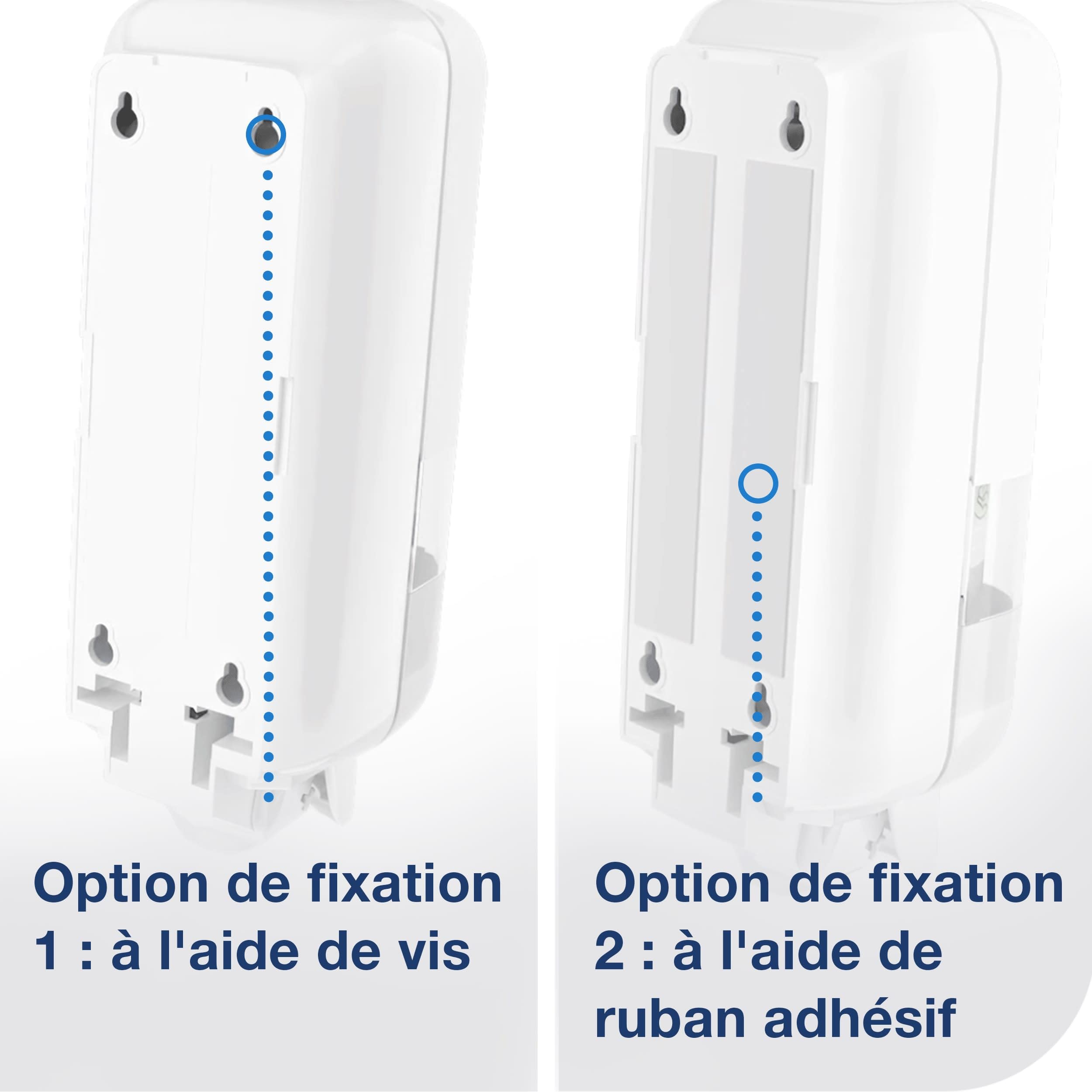 Tork Distributeur de Savon et de désinfectant Blanc S4, consommables Mousse, Liquide et Gel, Gamme Elevation, 564500