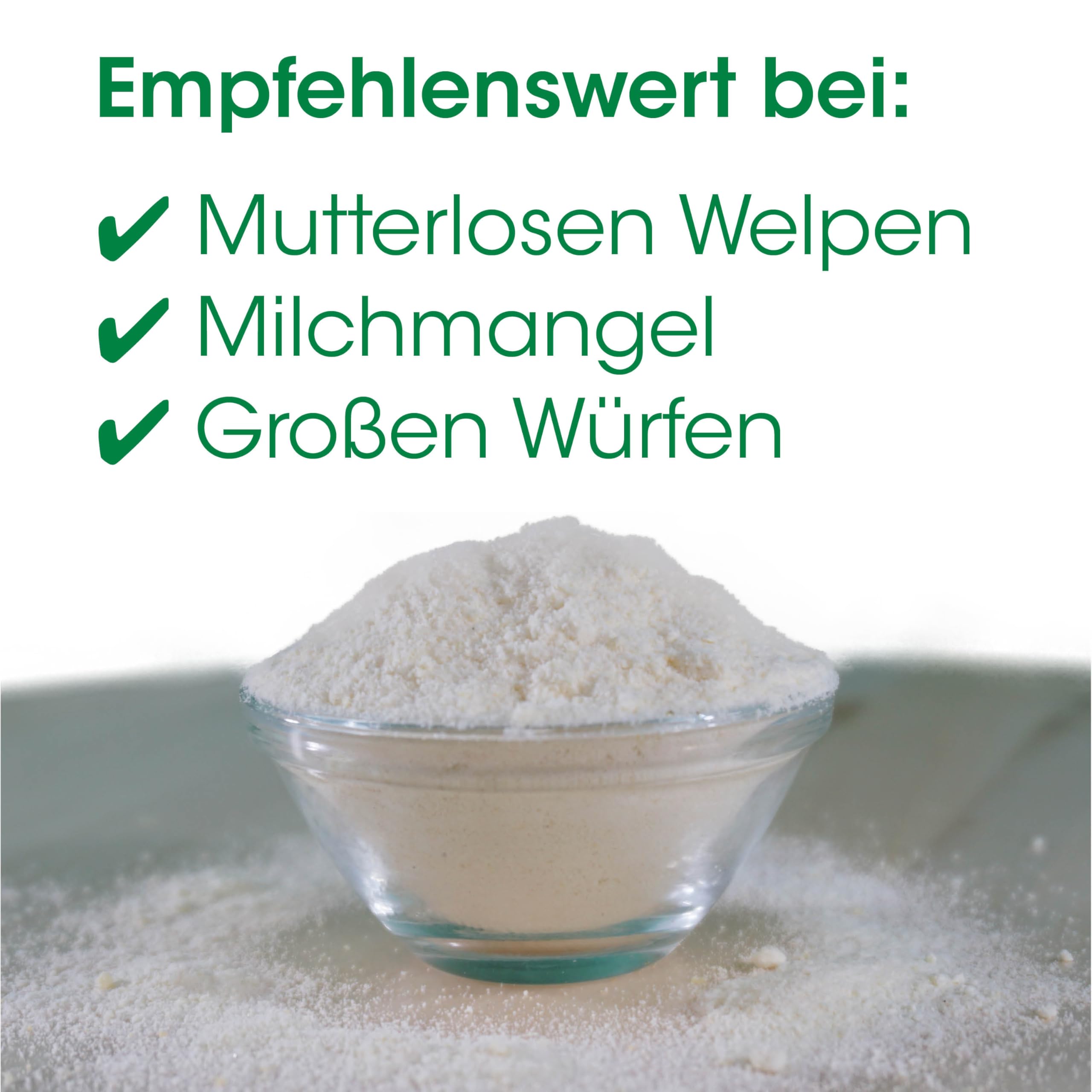 cdVet Naturprodukte Welpenmilch 3 kg - Hund, Katze, Nager - Milchaustausch-Ergänzungsgfuttermittel - Ersatzmilch - Anteil an hochwertigem Kolostrum - stabil bleibende Verdauung - Abwehrkomponenten -