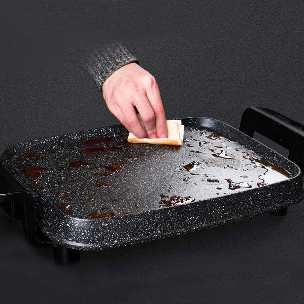 Multi Function Household Electric Grills Griddles Hot Pot BBQ Machine Non Stick Pan
