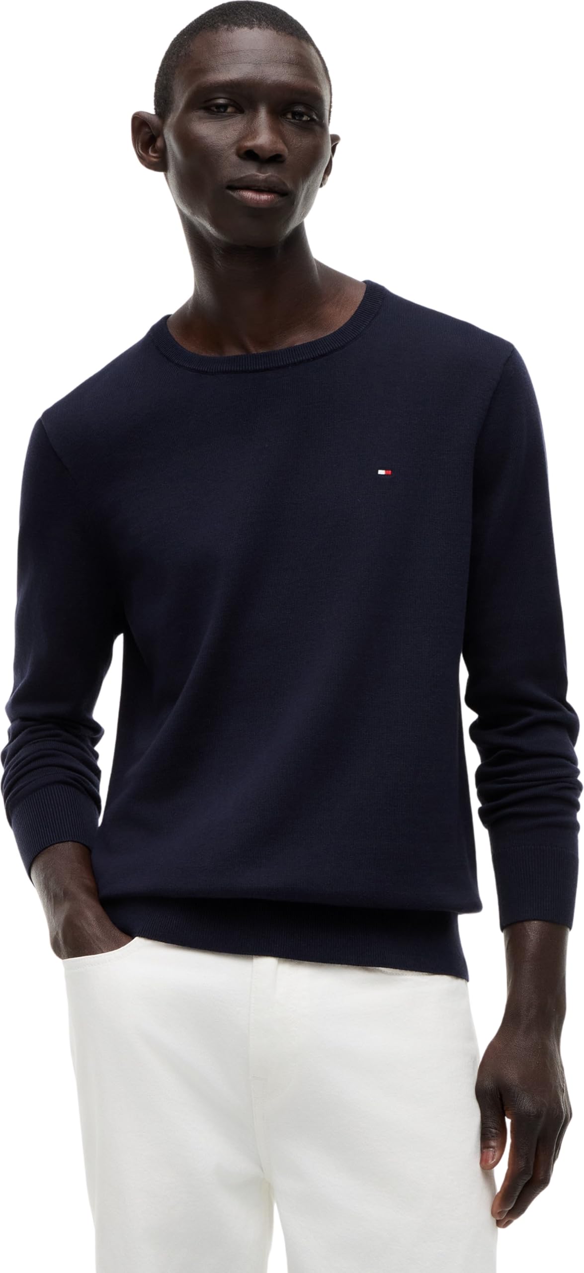 CORE ESSENTIAL COTTON CREW NECK Sweater Erkek