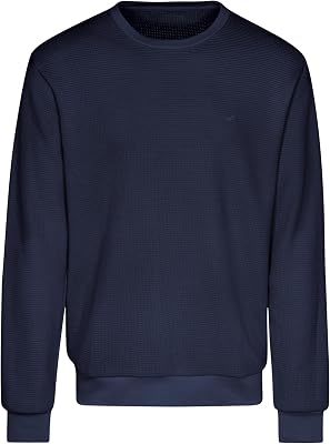 Trigema Sweatshirt in Waffeloptik