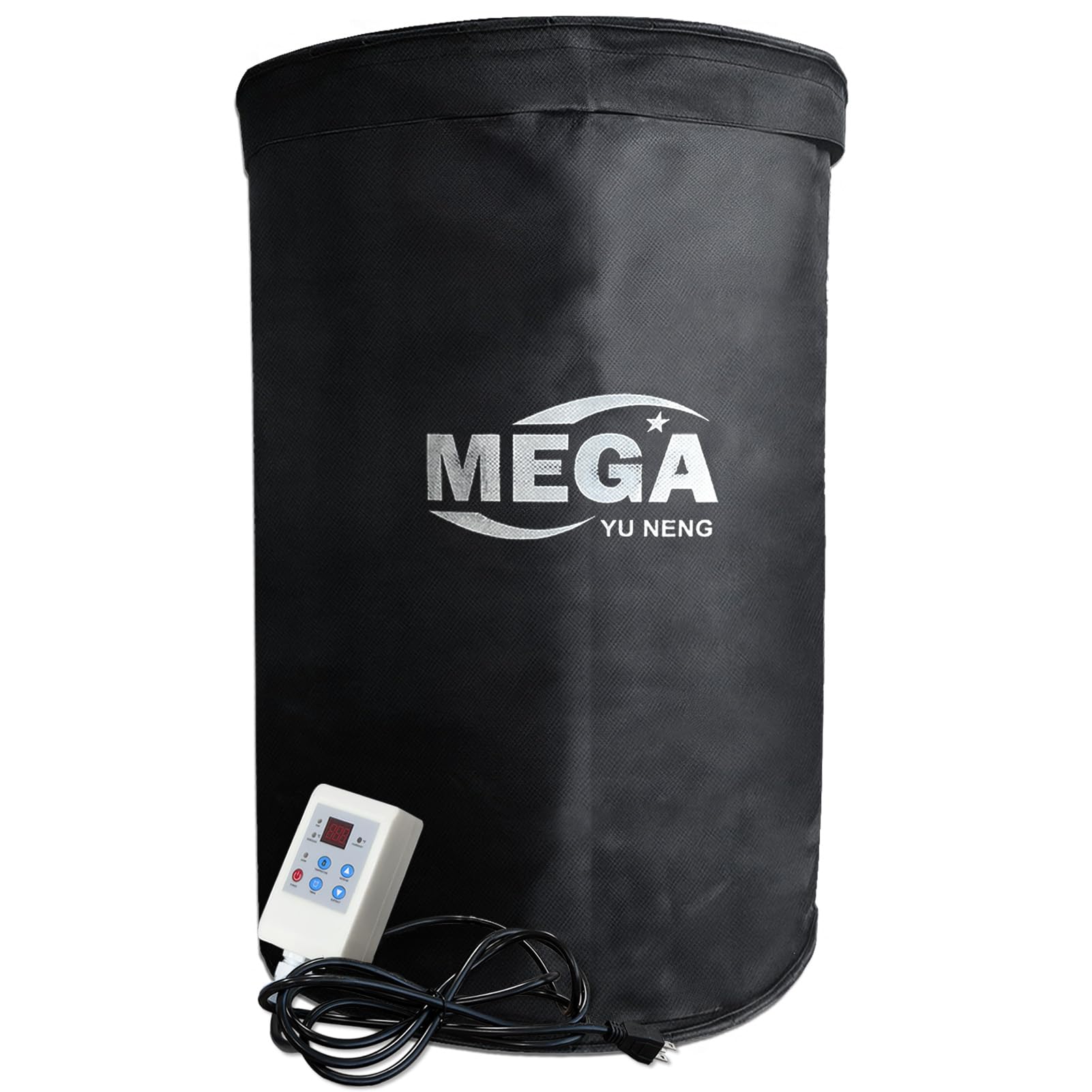 Photo 1 of Industrial Grade/Weather Resistant Drum Heating Blanket,55 Gallon Drum Heater Fixed Thermostat 0-150?,Insulated Pail Band Heater with 10ft Power Cable