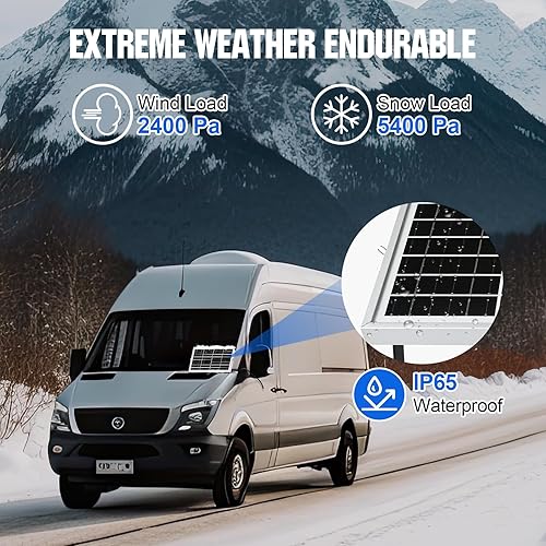 Miniatura 6 de ECO-WORTHY Mantenedor de cargador de batería solar de 10 vatios y 12 V panel solar de 10 W + controlador + soporte de montaje ajustable + cable de