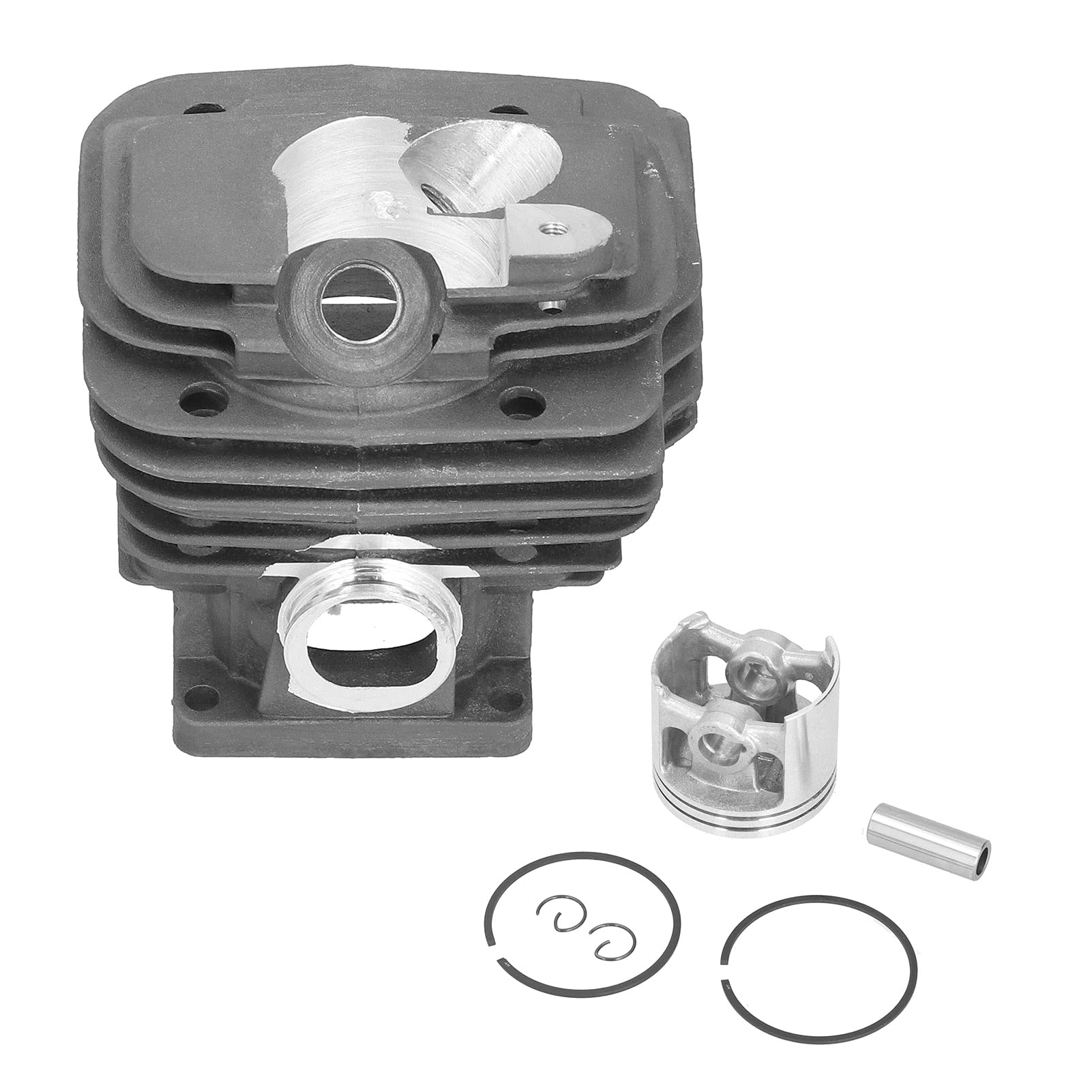 Kit Pistone Cilindro di Ricambio Per Motosega Compatibile con MS461 - Parti Durevoli Per Motoseghe Per Appassionati di Attrezzi da Giardino - Prestazioni Stabili Per Migliorare