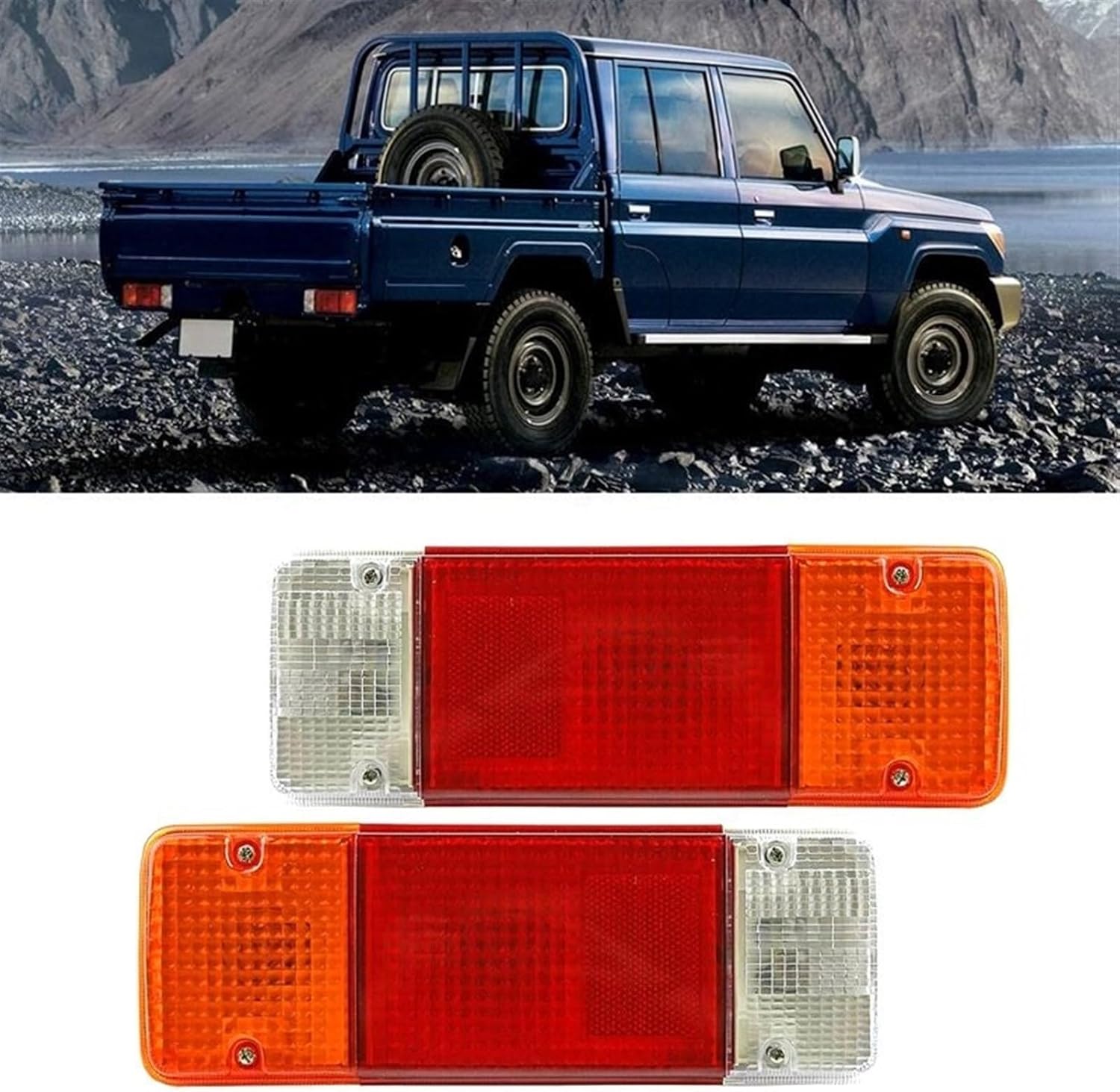 車のテールライト と互換性のあるトヨタ と互換性のあるハイラックス ランドと互換性のあるクルーザー 70 75 78 79 シリーズ