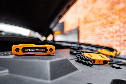 Miniatura 8 de GEARWRENCH Juego de llaves hexagonales plegables SAE/métricas de 17 piezas - 83511