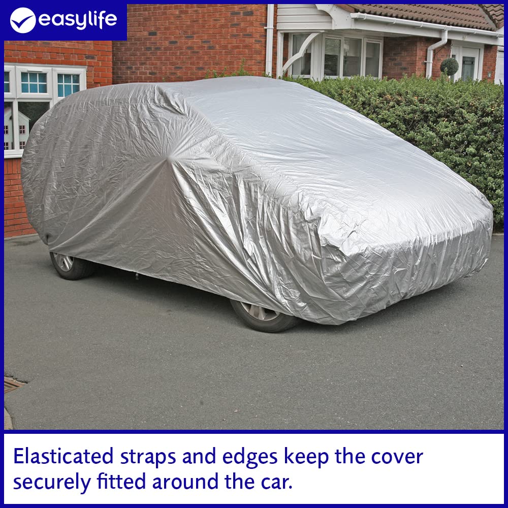 5-Layer Breathable Waterproof Car Cover With Fleece Lining - Custom Fit