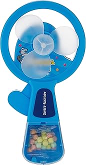 Manual Fan Candy Toys, Assorted Color, 5 gm
