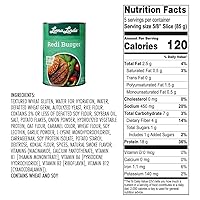 Vista 4 de Loma Linda - Carnes a base de plantas (Redi-Burger (19 onzas), paquete de 12
