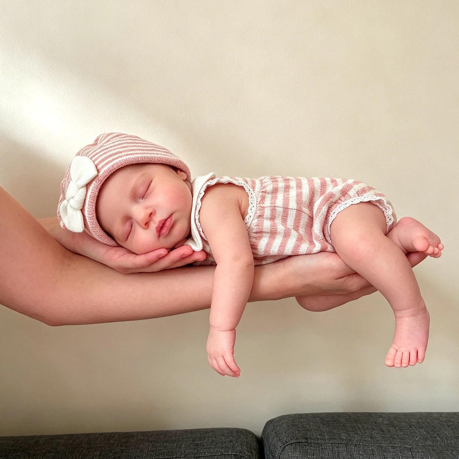 Anano Bebe Reborn Silicona Cuerpo Completo 30CM Muñecas Bebe Reborn Niña