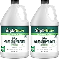 Vista 9 de 6% de peróxido de hidrógeno de grado alimenticio (32 onzas líquidas, paquete de 4) – Limpiador natural multiusos – Fabricado en Estados Unidos
