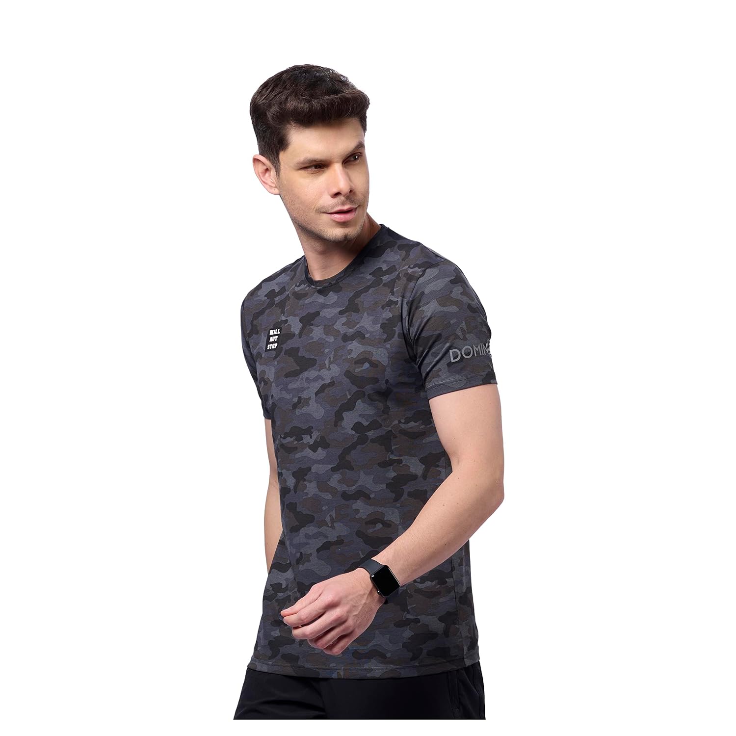 DOMIN8 Men’s Camouflage Regular Fit T-Shirt DOMIN8 Men’s Camouflage Regular Fit T-Shirt