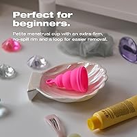 Vista 2 de Intimina Lily Cup One – The Collapsible Menstrual Cup for Beginners, Teen Menstrual Cup, First Time User