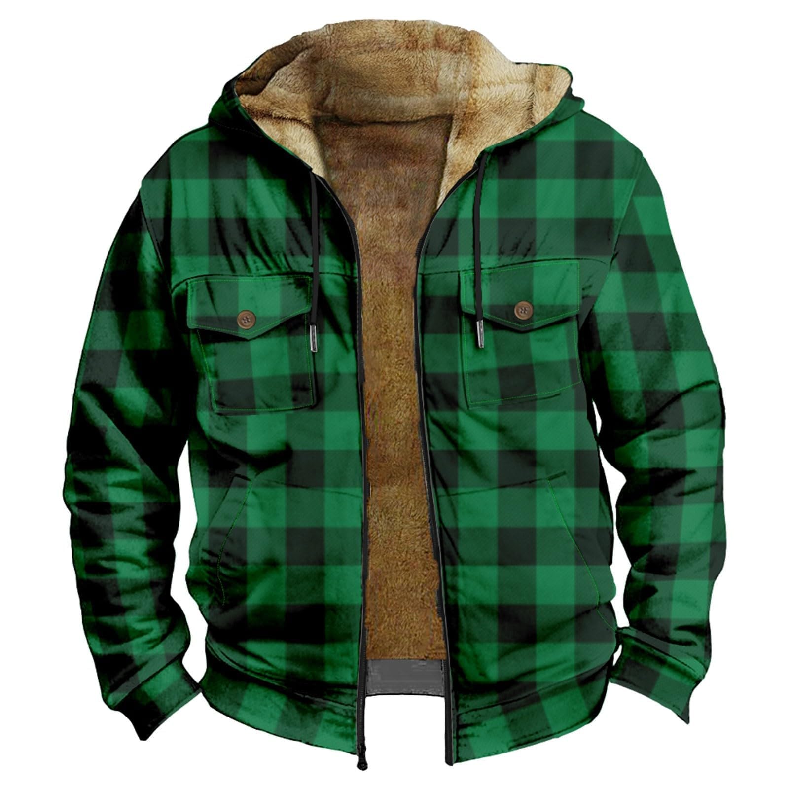 Felpa con cappuccio in pile con stampa casual, morbida e calda, con grafica digitale, per esterni, stile streetwear, vestibilità comoda