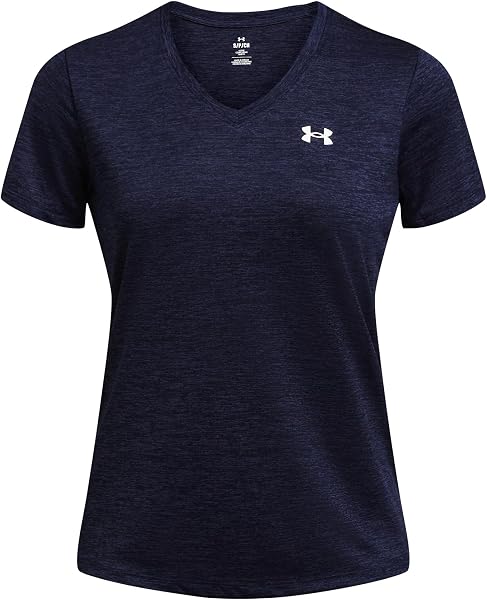 Under Armour Women's UA Tech™ Twist V-Neck Short Sleeve Tech SSV- Twist Mujer (Pack de 1) - 1