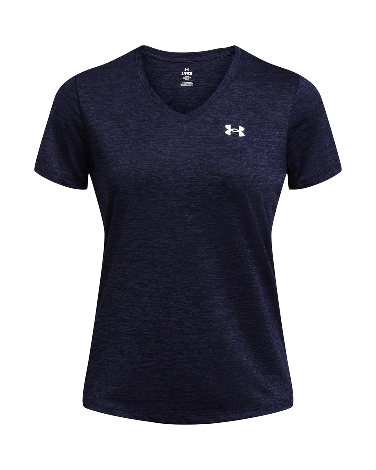 Under Armour Womens Tech Twist V Neck Short Sleeve T-Shirt