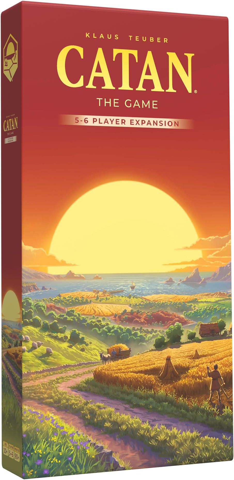 CATAN 6th Edition 5-6 Player Expansion | Board Game | Ages 10+ | 3-6 Players | 60-90 Minutes Playing Time