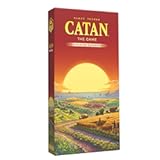 CATAN 5-6 Player Board Game Expansion &lpar;6th Edition&rpar; Add More Players to Your Adventure&comma; Ages 10&plus;&comma; 3-6 Players&comma; 60-90 Minute Playtime
