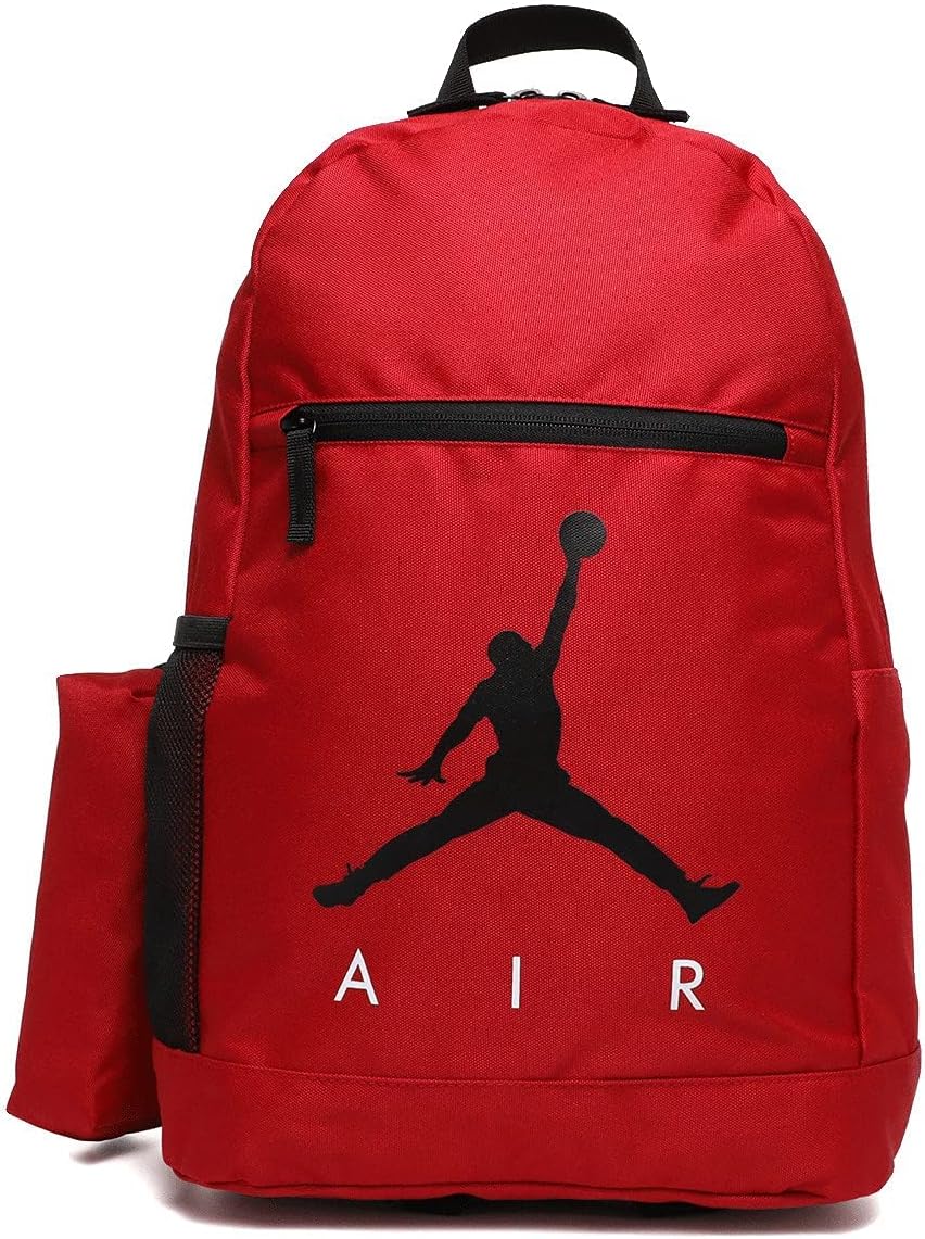 jordan Backpack for Unisex (Red, 2 Pieces)