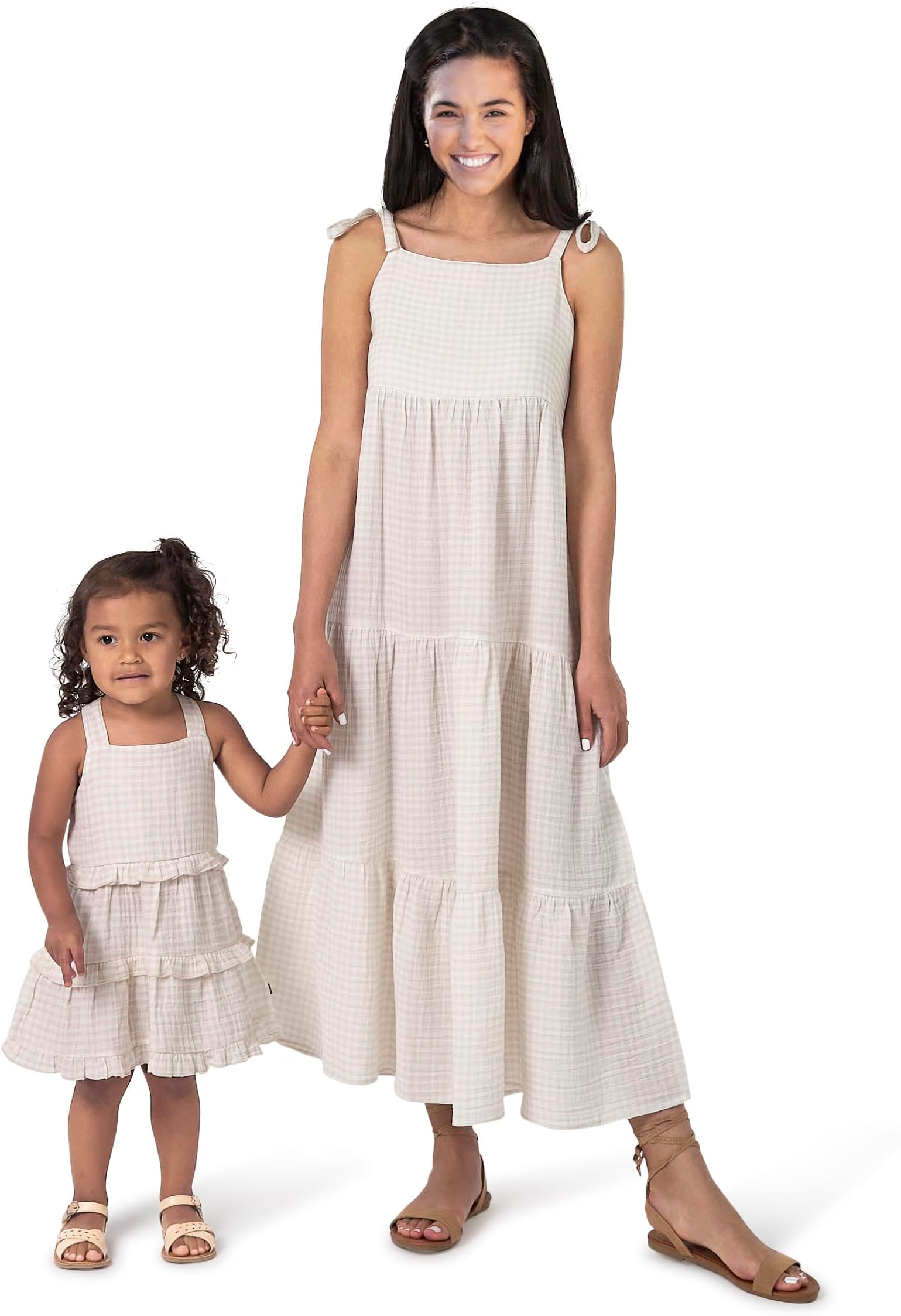 Baby Girls' Mommy and Me Gauze Dress