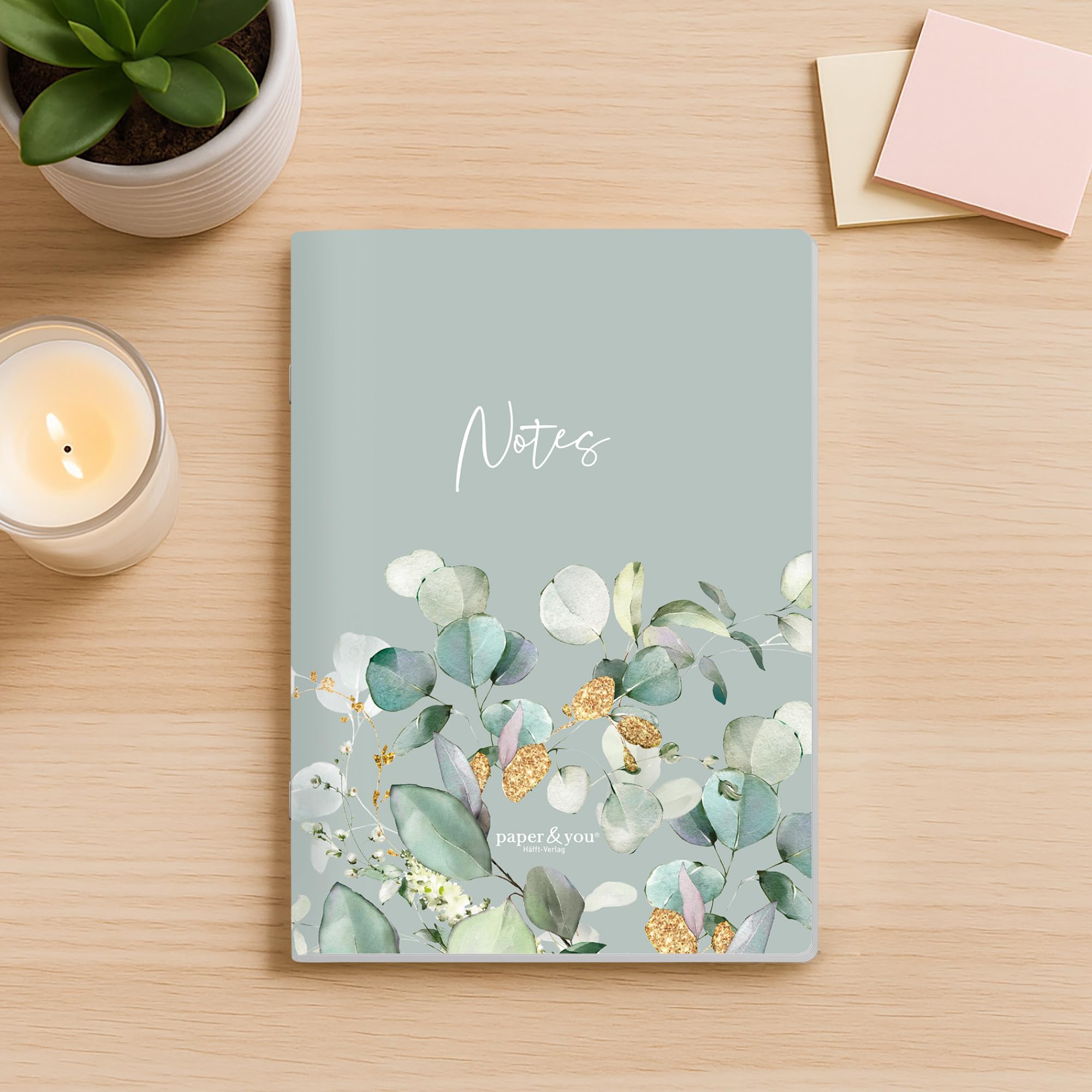 Geliniëerd A4 Notitieboek Met Elastiek - 156 Pagina's Voor Bullet Journal Schetsboek En Dagboek Duurzaam En Klimaatneutraal