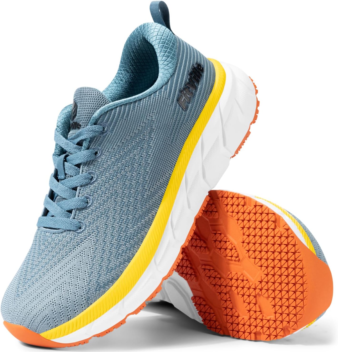 FitVille Wide Walking Shoes for Men Comfortable Lightweight Running Wide Toe Box Shoes for Men Non Slip Cushioned - Image 7