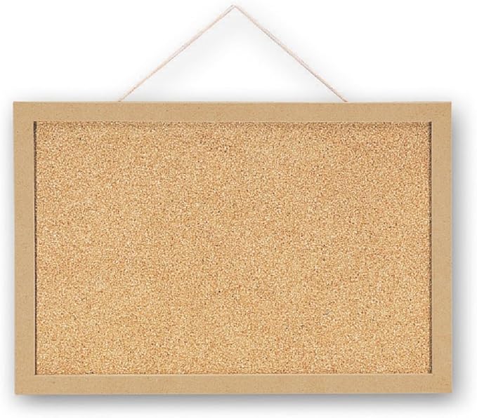 Asuka CB338 DoubleSided Cork Board, Thickness 0.5 inches