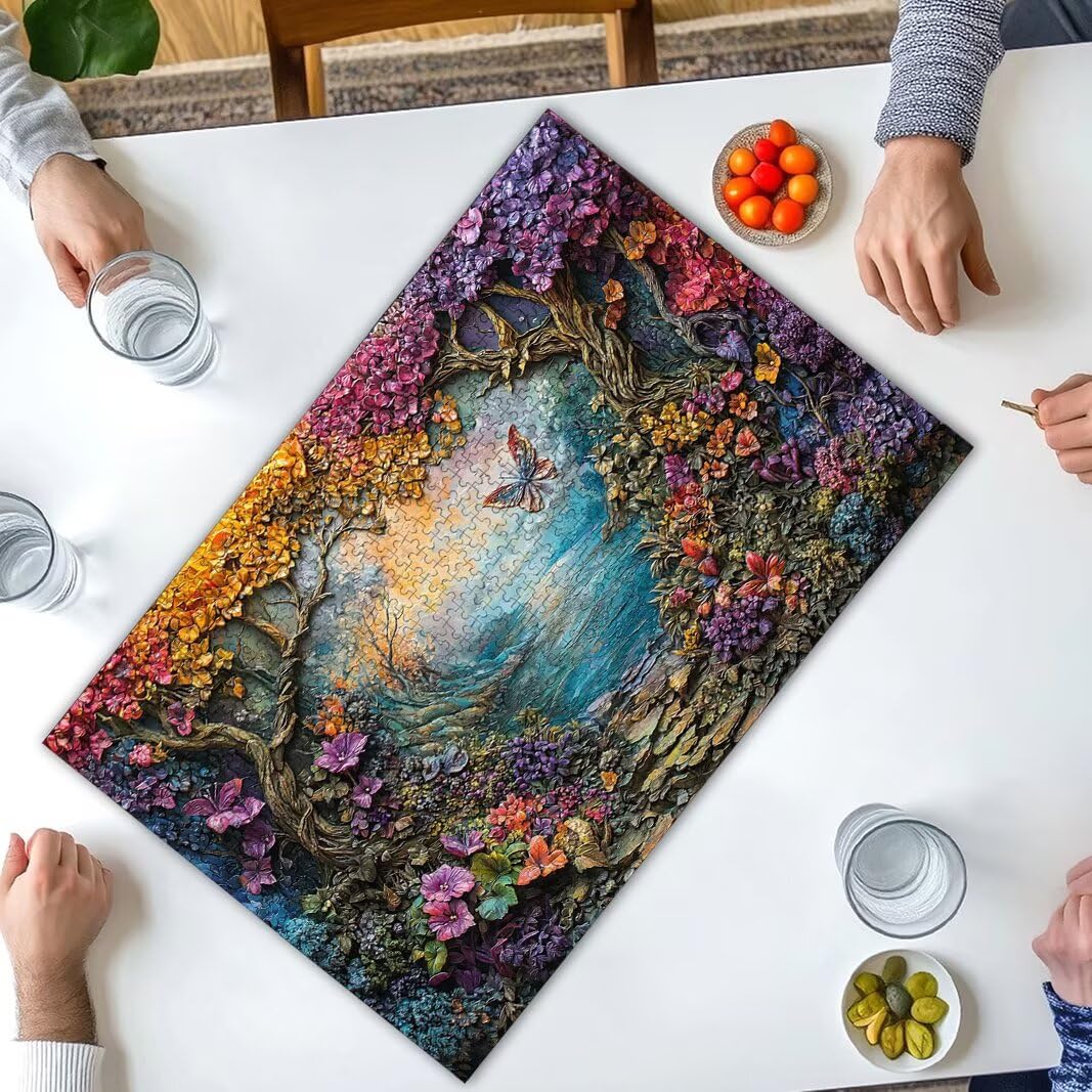 Puzzle las, puzzle 2000 elementów dla dorosłych, klasyczne puzzle