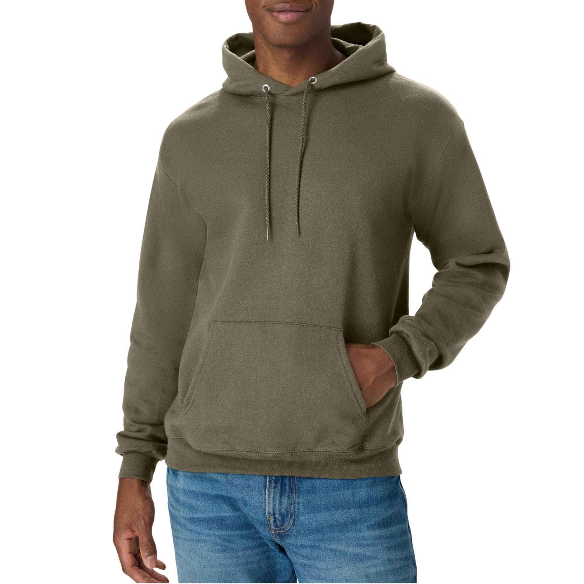 Hanes Men's Hoodie - EcoSmart Fleece Hooded Sweatshirt for Men &amp; Women - Midweight Fleece - Big &amp; Tall Available