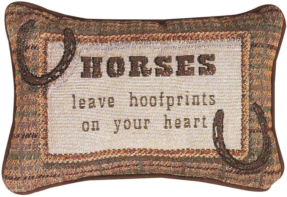 Manual 12.5 x 8.5-Inch Decorative Embroidered Word Pillow, It's Been a Long Day image 3