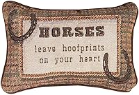 Vista 4 de Manual Woodworkers and Weaver almohada bordada con frase, 12.5 x 8.5 pulgadas