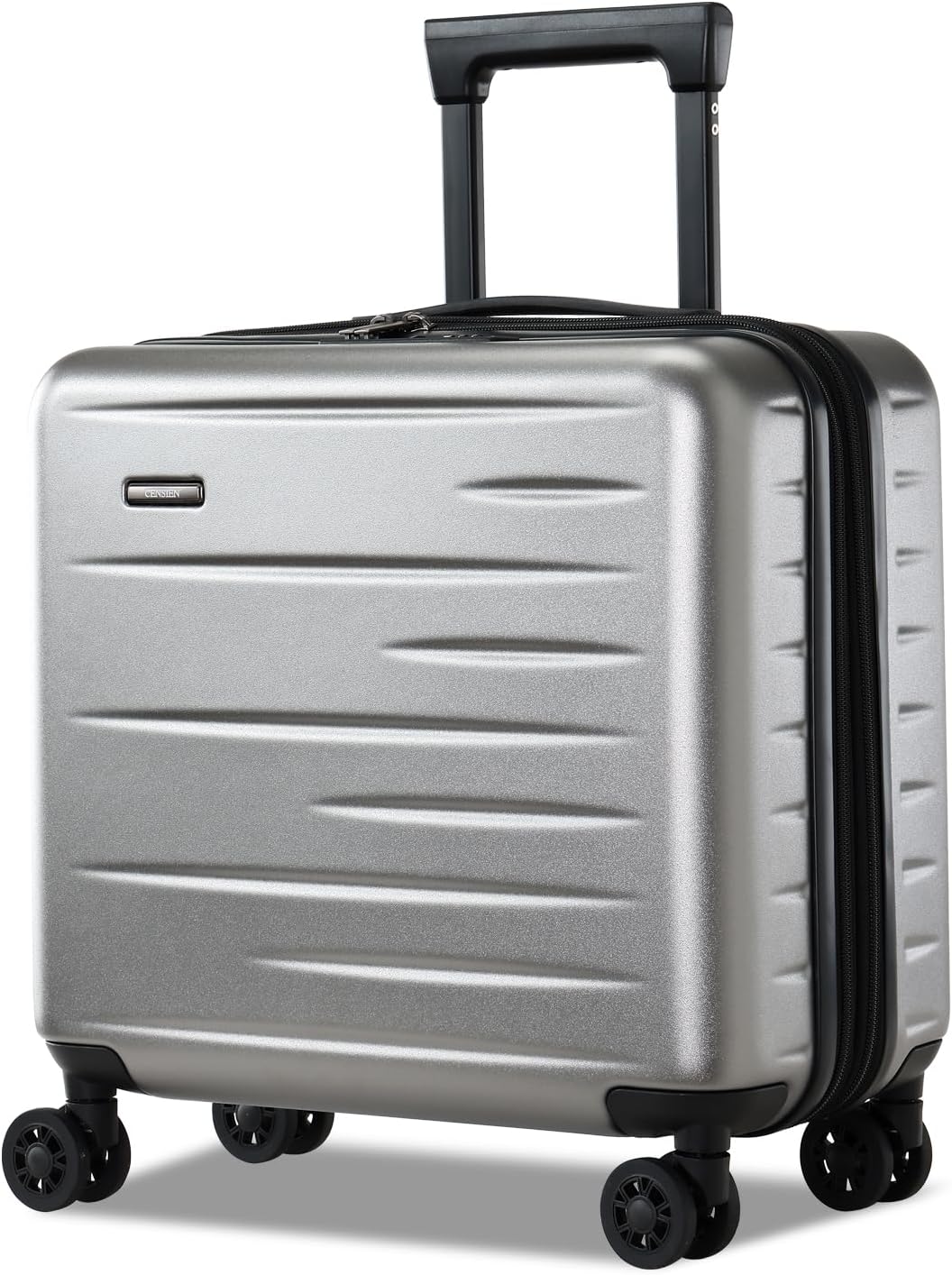 16 Inch Carry On Luggage Airline Approved, Expandable Lightweight ABS+PC Hard Shell Suitcases with 360° Spinner Wheels, TSA Lock, YKK Zippers (Dark Gray, 1 PC) - Image 9